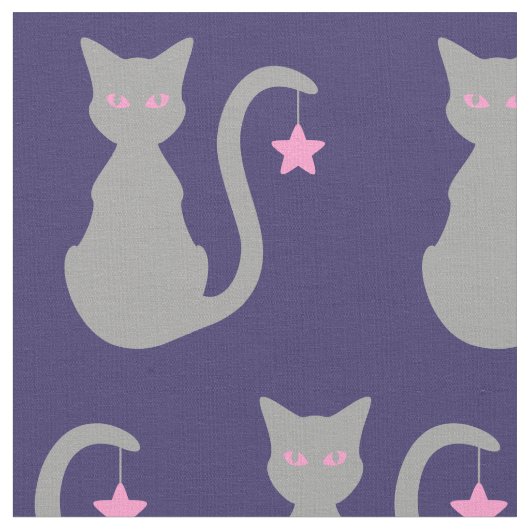 Graukatzengewebe Stoff (Nahaufnahme)