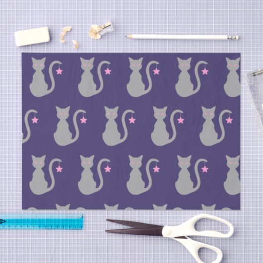 Graukatzenpapier Seidenpapier (Handwerk)