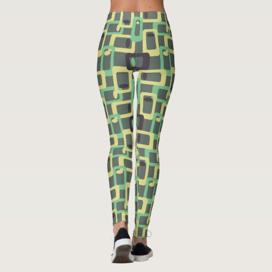 Graukettenverbindung Leggings (Rückseite)