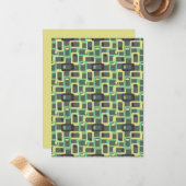 Graukettenverbindung Mitteilungskarte (Vorderseite/Rückseite Beispiel)