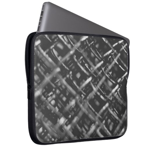 Graukettenzaun Laptopschutzhülle (Vorne Rechts)