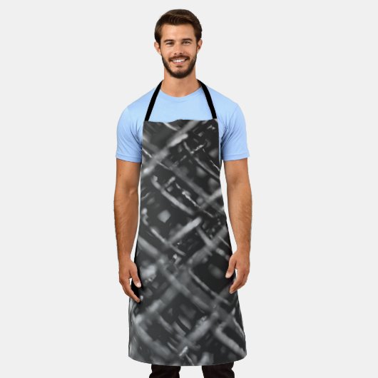 Graukettenzaun Schürze (Getragen)