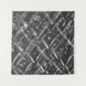Graukettenzaun Wandteppich (Vorderseite (Horizontal))