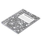Graukomposition Notizblock (Linke Seite)
