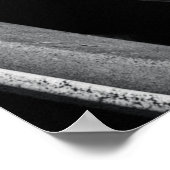 GRAUKONKRETE SPALTEN POSTER (Ecke)