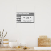 Graukonzert Poster (Küche)