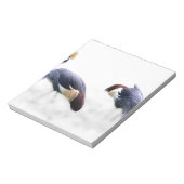 Graukranich Notizblock (Rotiert)