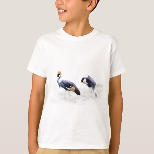 Graukranich T-Shirt (Vorderseite)