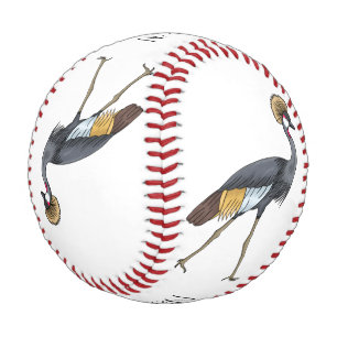 Graukranichkraniche Cartoon Baseball