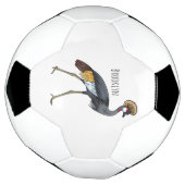 Graukranichkraniche Cartoon Fußball (Gedreht)