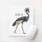 Graukranichkraniche Cartoon Mousepad (Mit Mouse)
