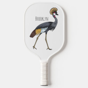 Graukranichkraniche Cartoon Pickleball Schläger