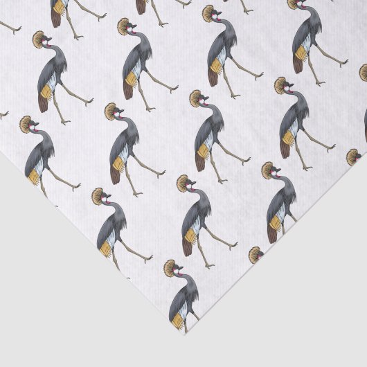 Graukranichkraniche Cartoon Seidenpapier (Ausschnitt)