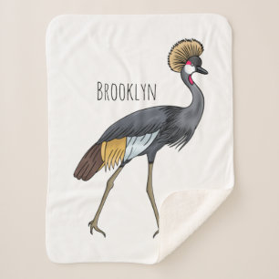 Graukranichkraniche Cartoon Sherpadecke