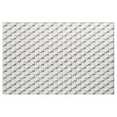Graukranichkraniche Cartoon Stoff (Yard (91,4 cm))
