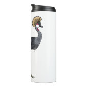 Graukranichkraniche Cartoon Thermosbecher (Nach rechts gedreht)