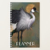 Graukröner Vogelplaner Planer (Vorderseite)