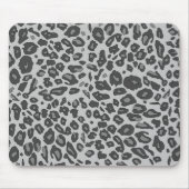 Grauleoparddruck Mousepad (Vorne)