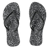 Grauleopardenmuster Badesandalen (Fußbett)
