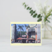 Graumans Chinese Theater, Hollywood Vintag Postkarte (Stehend Vorderseite)
