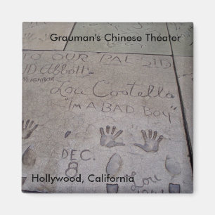 Graumans chinesischer Theater-Magnet Magnet