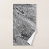 Graumarmor Badhandtuch Set (Handtuch)