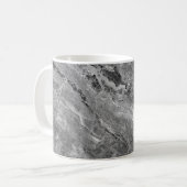 Graumarmor Kaffeetasse (Vorderseite Links)