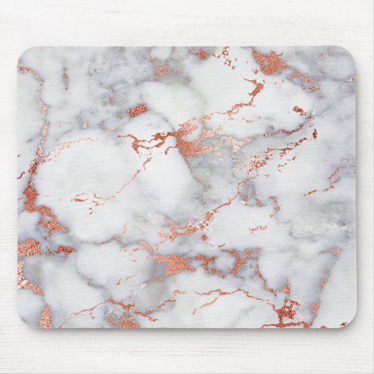 Graumarmor und Goldmarmor der Rose Mousepad (Vorne)
