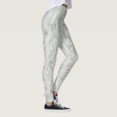 Graumarmoroberflächen Leggings (Rechts)