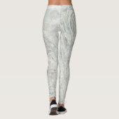 Graumarmoroberflächen Leggings (Rückseite)