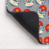 Graumasken Lucha Libre Mousepad (Ecke)