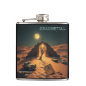GRAUMETALL - who strokes the devil's fur Flachmann (Vorderseite)
