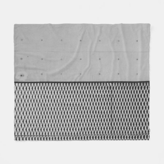 Graumetallverzinktes Blech Fleecedecke (Vorderseite (Horizontal))