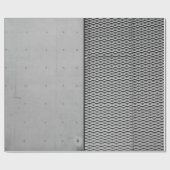 Graumetallverzinktes Blech Geschenkpapier (Flach)