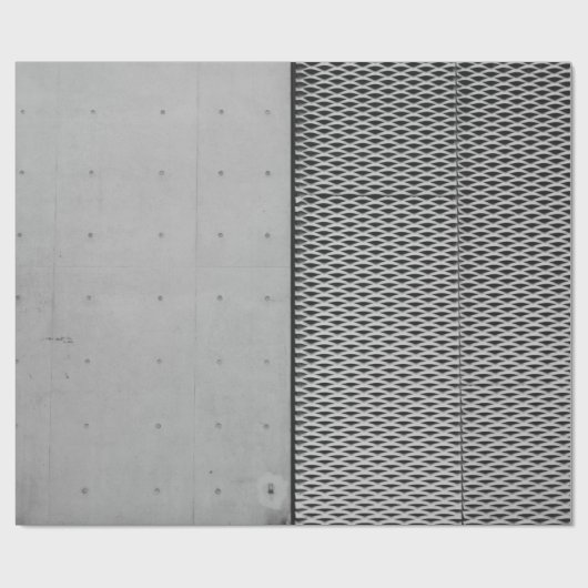 Graumetallverzinktes Blech Geschenkpapier (Flach)