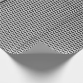 Graumetallverzinktes Blech Geschenkpapier (Ecke)