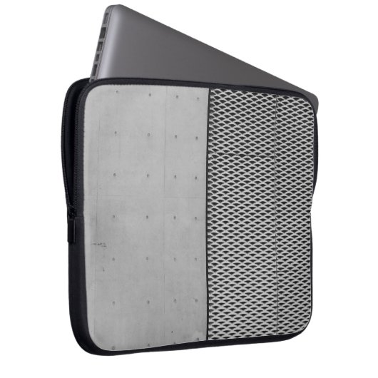 Graumetallverzinktes Blech Laptopschutzhülle (Vorne Rechts)