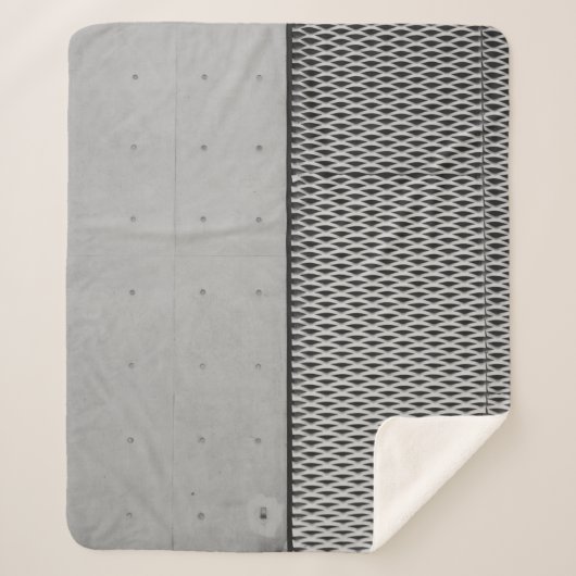 Graumetallverzinktes Blech Sherpadecke (Vorderseite)