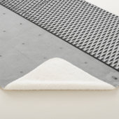 Graumetallverzinktes Blech Sherpadecke (3/4)