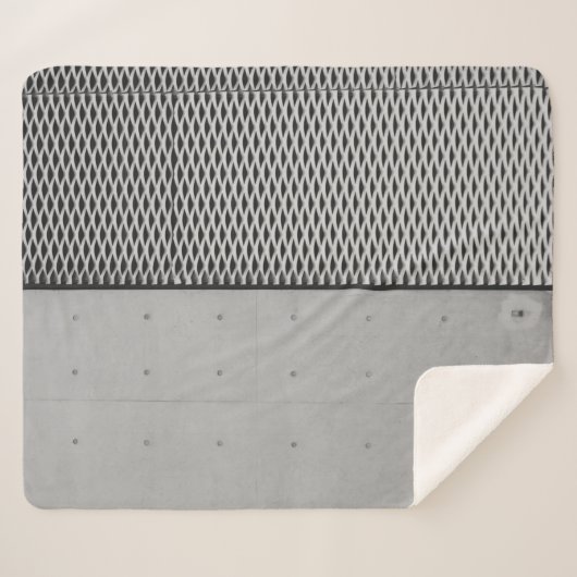 Graumetallverzinktes Blech Sherpadecke (Vorderseite (Horizontal))