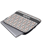 Graumönchparaket Laptopschutzhülle (Vorne Knopf)