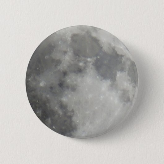 Graumond am schwarzen Himmel Button (Vorderseite)