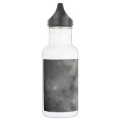 Graumond am schwarzen Himmel Trinkflasche (Links)