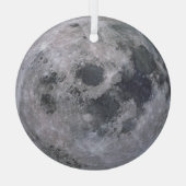 Graumond-Foto Ornament Aus Glas (Rückseite)