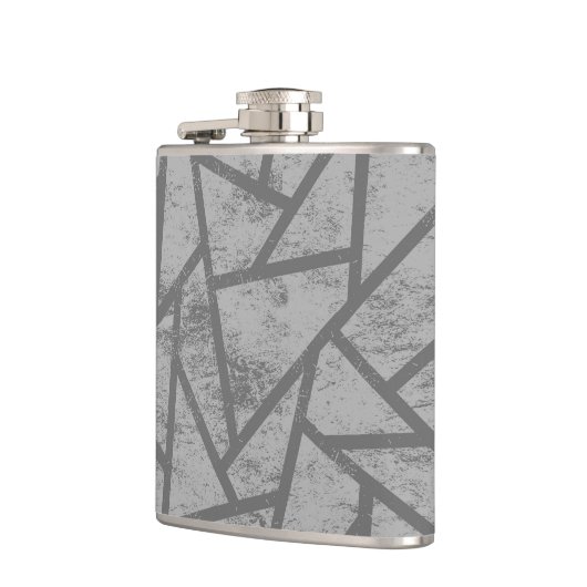 Graumosaikmuster Flachmann (Links)