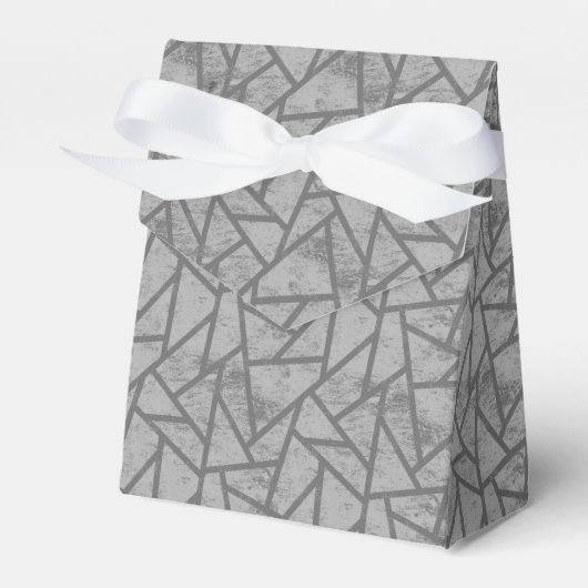Graumosaikmuster Geschenkschachtel (Vorderseite)
