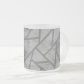 Graumosaikmuster Mattglastasse (VorderseiteRechts)