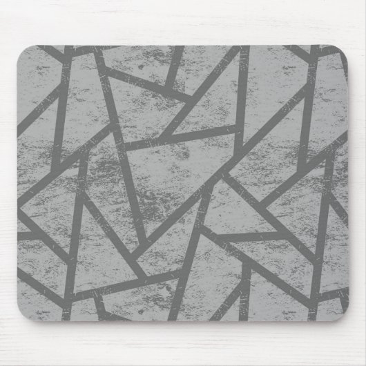 Graumosaikmuster Mousepad (Vorne)