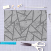 Graumosaikmuster Seidenpapier (Handwerk)