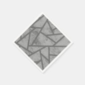 Graumosaikmuster Serviette (Ecke)